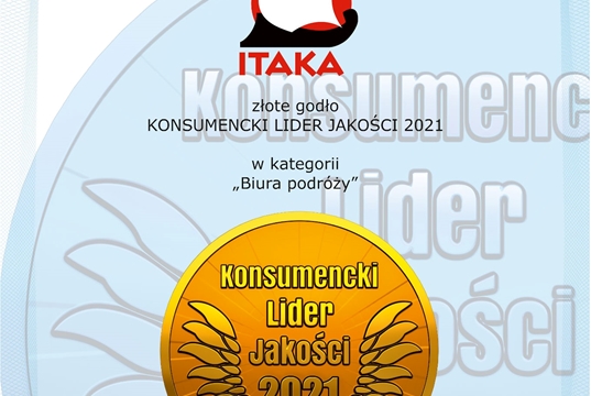 Importante riconoscimento per Itaka Importante riconoscimento per Itaka