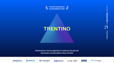 Trentino come miglior Destination Sustainability d'Italia